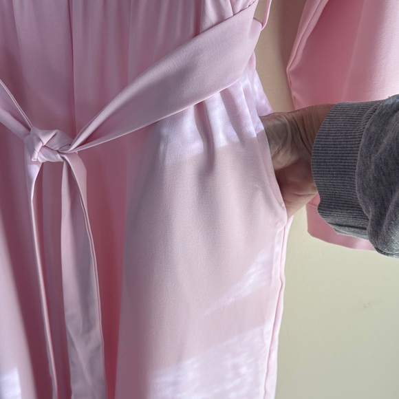 Amazon Pink Long-Sleeve Jumpsuit - Picture 4 of 4